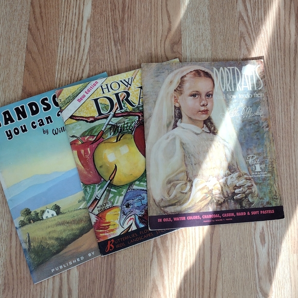Other - Set of 3 Vintage Art Instruction Books